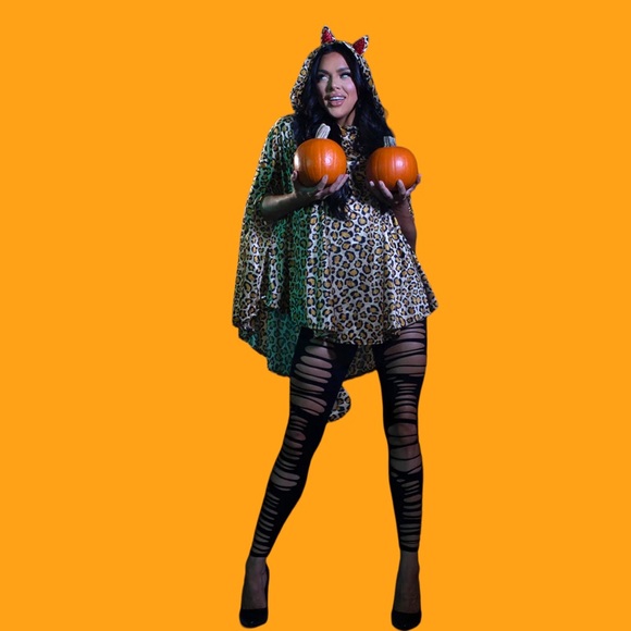 Super Sexy and Super Cute Lazy Leopard Costume. Cosplay or Halloween Fun. NWT. - Picture 2 of 7